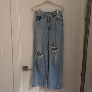 Levi’s ribcage wide leg jeans 26x30